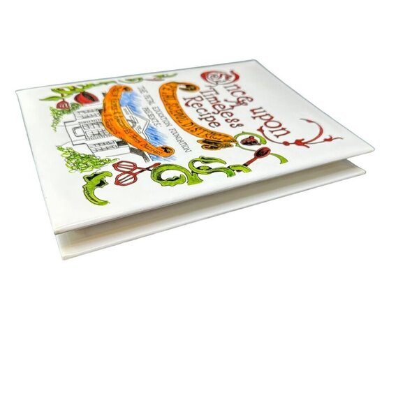 Once Upon A Timeless Recipe Cookbook Petal Education Foundation Ring Binder - Picture 7 of 8
